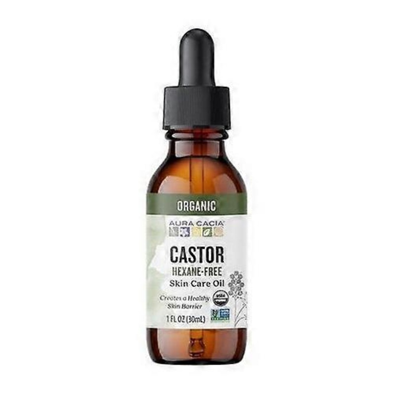 Aura Cacia Organic Castor Oil ,1 OZ