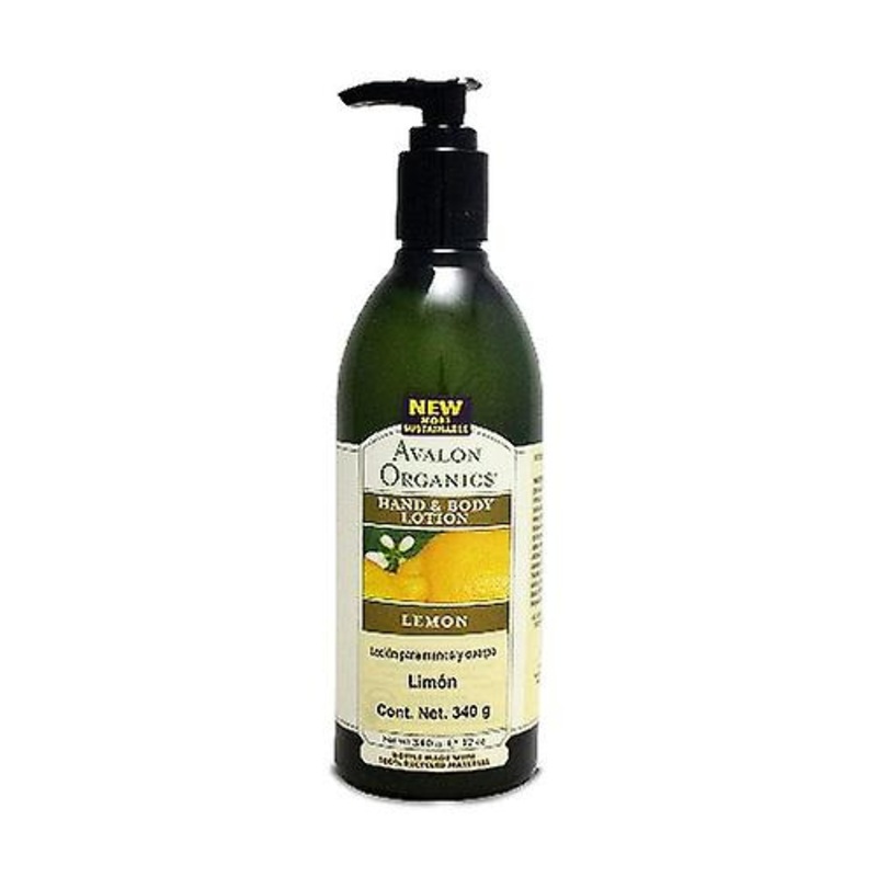Avalon Organics Lotion Organic Lemon, 12 Oz (Pack of 6)