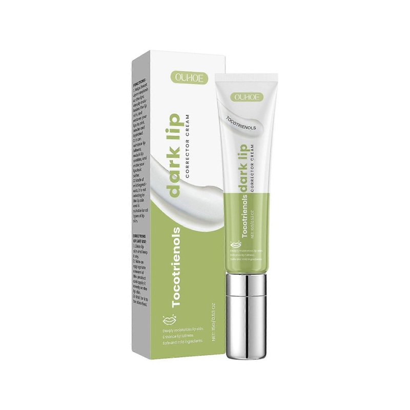 Dark Lips Cream,Lip Lightening Balm for Dry Cracked, Moisturizing Lip Wrinkles Remover Treatments Cream with Honey & Jojoba Seed Oil, Natural Dark Lip