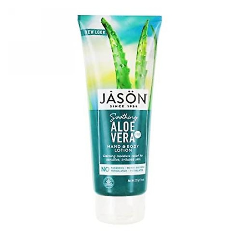 Jason Natural Products Hand/Body Lotion 84% Aloe Vera Gel, 8 Fl Oz (Pack of 2)