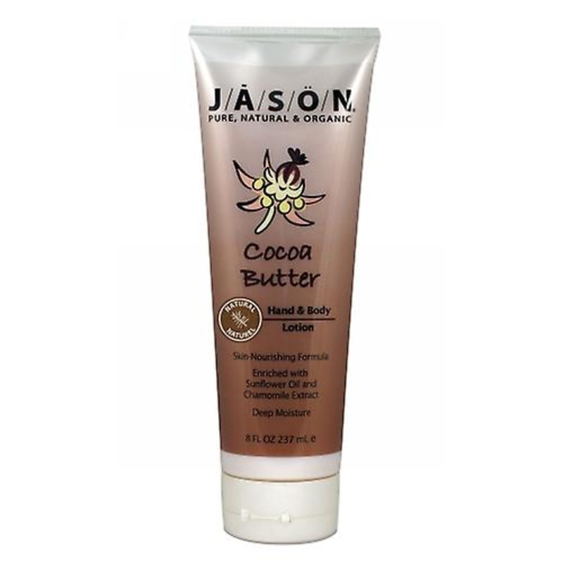 Jason Natural Products Hand/Body Lotion Cocoa Butter, 8 Fl Oz (Pack of 4)
