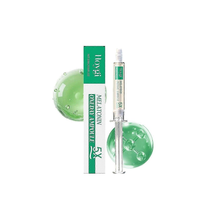 Melatoning Ampoule 5X - Hydrating Dark Spot Serum with Niacinamide & Glutathione for Uneven Skin - Fast Absorbing Day & Night Ampoule