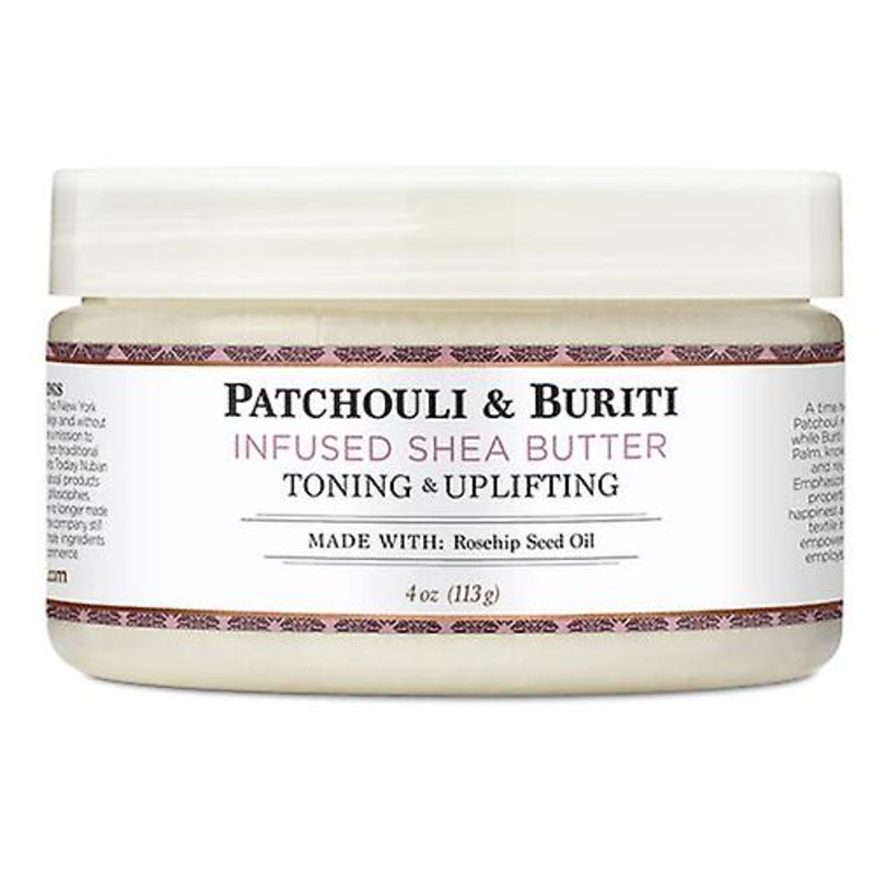 Nubian Heritage Shea Butter, Patchouli & Buriti 4 oz (Pack of 3)