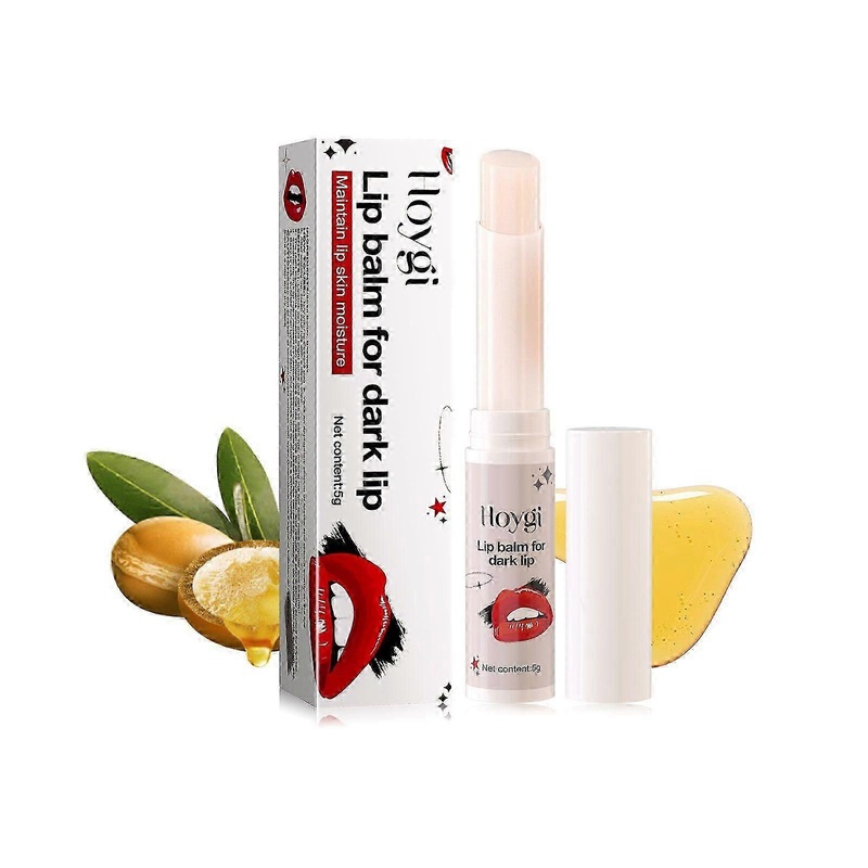 Pale Black Lip Balm - Moisturizing, Exfoliating & Fading Dark Lip Lines - 5g