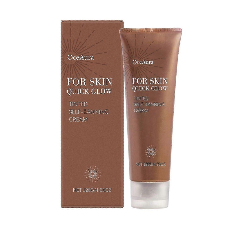 Self Tanner Gel 4.2 oz, Face & Body Bronzer, Natural Summer Tan, Fast-Absorbing