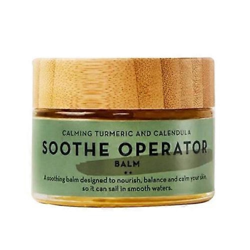 The Organic Skin Co Soothe Operator Calming Turmeric and Calendula Balm ,1.7 Oz