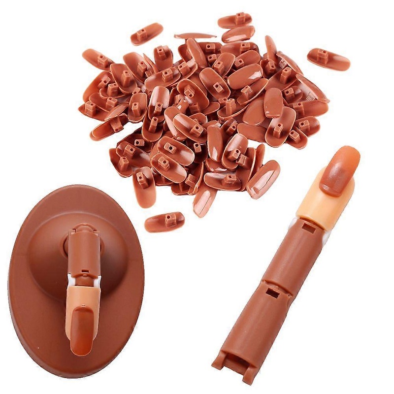 1 Set Manicure Training Fake Nail Piece Kit Simple Nail Art DIY Training Supply