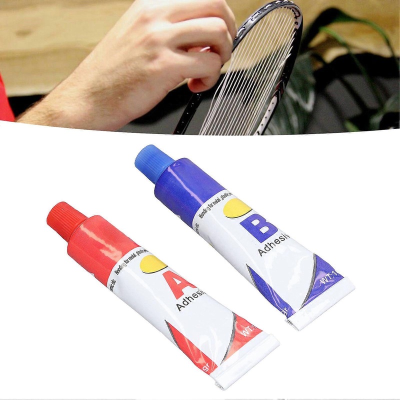 20 Sets Metal Repair Glue Acrylic Acid Quick Dry AB Adhesive