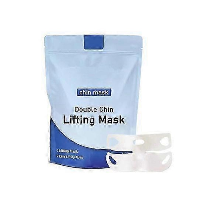 Double Chin Lifting Mask - V Line Reducer for Women | Neck Mask to Eliminate Double Chin, Hydrate & Firm Skin | Natural Ingredients, All Skin Types