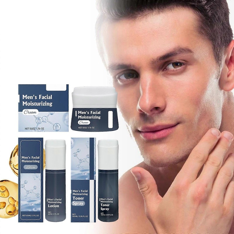 Men'S Facial Moisturizing Toner Fades Fine Lines Reduces Eye Bags Tightens Skin Lasting Moisturizing Improves Dryness 100Ml