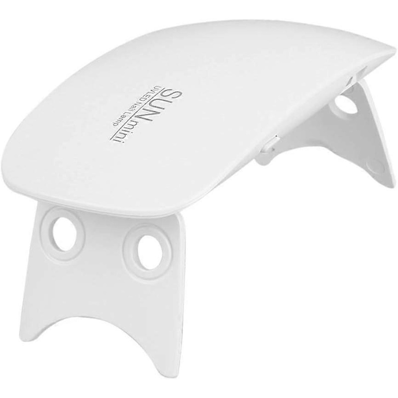 Professional Nail Art Tool, UV LED Nail Lamp Compact with USB Design for Portable Nail Dryer, Curing All Nail Gels in Low Heat Mode, Eyes-Protective