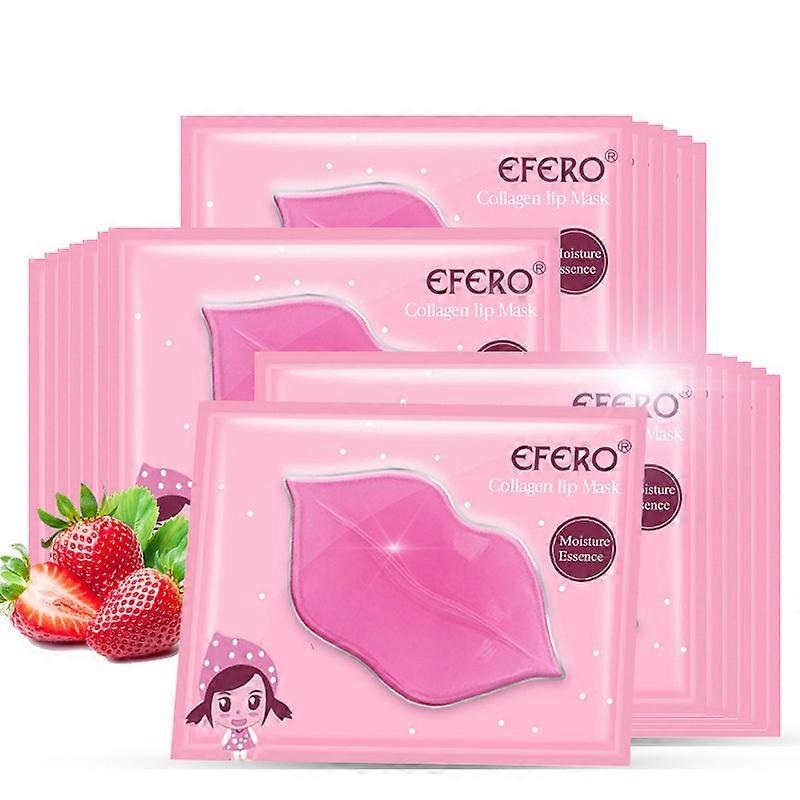 Radiant Collagen Lip Treatment, Crystal Gel Pads for Anti-Chapping & Hydration Boost