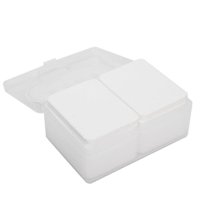 Soft Nail Wipes for Salon & Home, Acetone Nail Polish Remover Pads, Non-Woven Fabric Material, Hygienic & Quick Nail Surface Cleaning