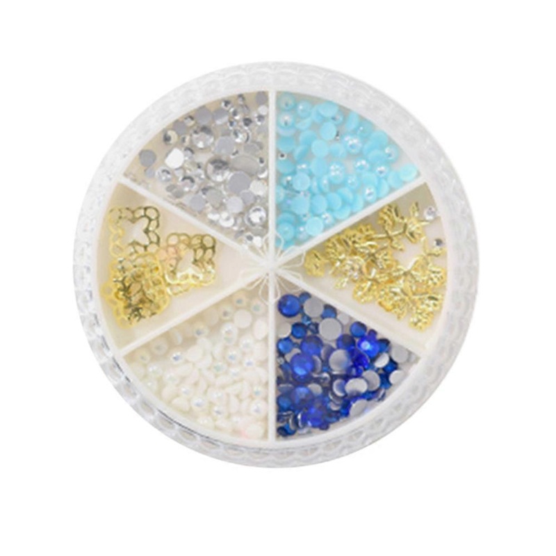 Versatile Nail Decorations, Flat Back Design Ensures Secure Fixation, Suitable for DIY Acrylic Nail Design and Other Creative Projects (Various
