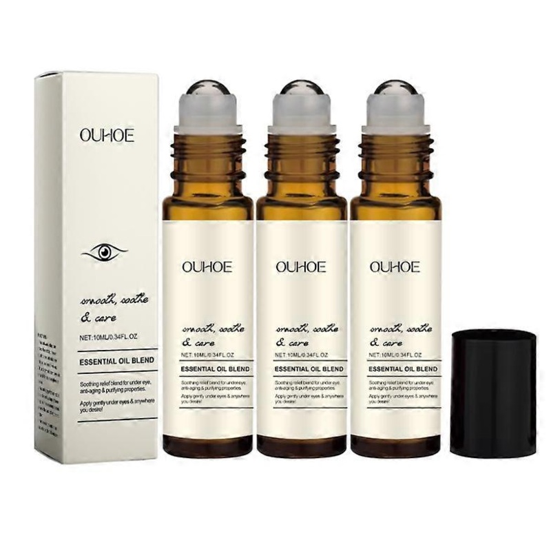 1/2/3PCS Rollerball Castor Oil and Frankincense, Castor Oil and Frankincense Eye Roller, Rollerball Castor Oil, Roller Ball Essential Oil