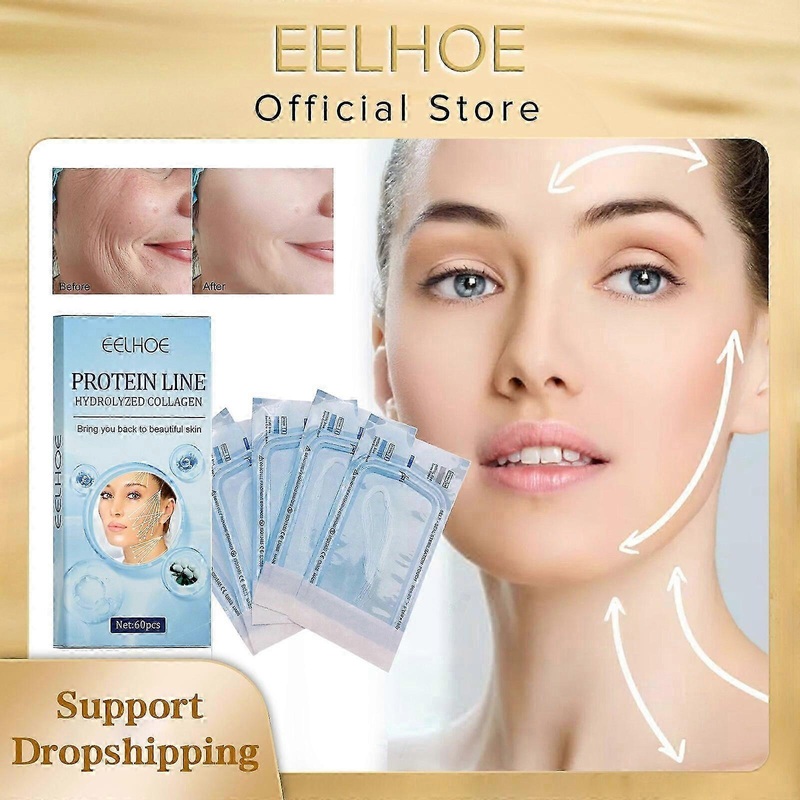 Eelhoe Protein Line Collagen Absorbable Lifting Thread Anti-wrinkle V-face Lifting Firming Lightening Fine Lines Facial Filler(figure 2 Is The Product
