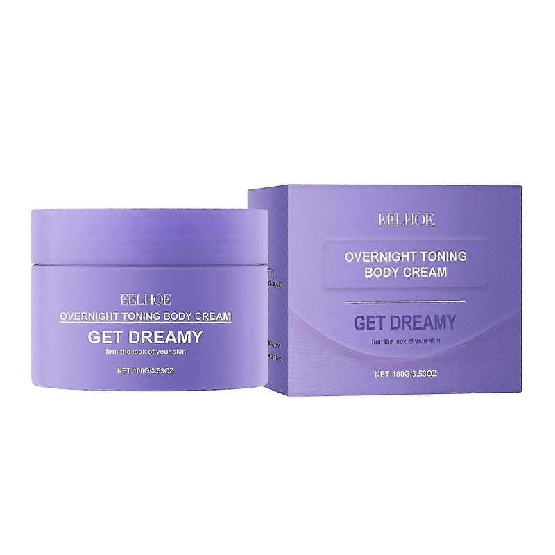 Get-Dreamy Overnight Toning Body Firming Cream, Overnight Toning Whip for Loose Skin, Anti-Wrinkle Skin Tightening Gel, Body Firming Cream for All Ski
