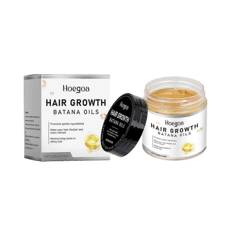 Hoegoa Batana Hair Care Mask, smooth and fluffy, improve frizziness, hydration, smooth and moisturizing hair
