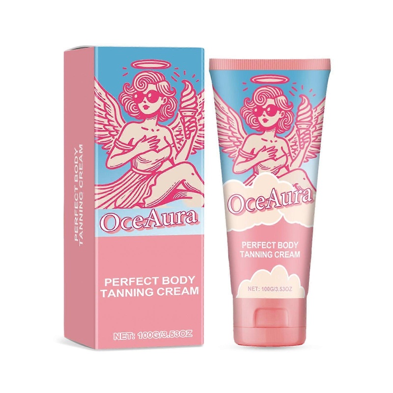 Perfect Body Tanning Cream, Tanning Accelerator,Sun-Kissed Skin Tanning,Improve Skin Gloss,Sunbed Streak-Free Finish for All Skin Types