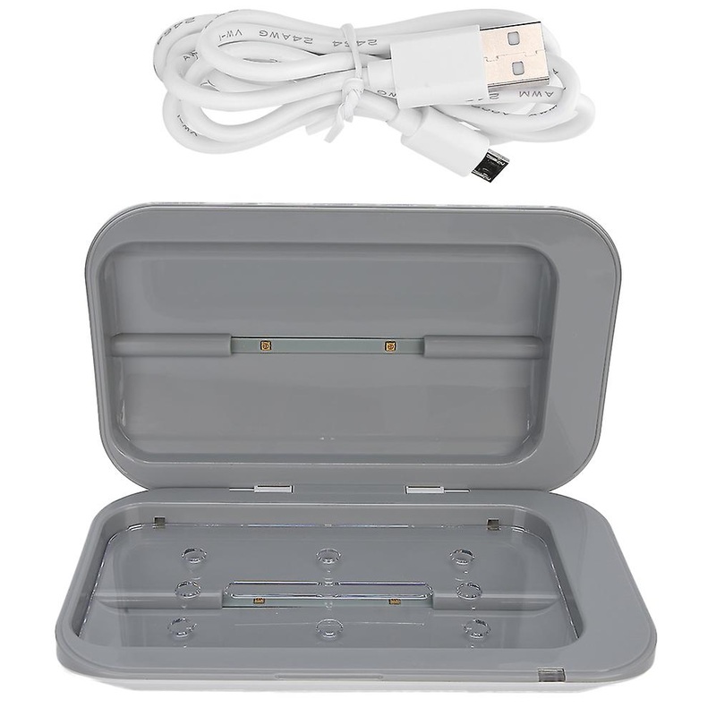 UV Cleaning Box Portable USB 360 Degrees Ultraviolet Cleaning Box for Phone Nail Art Tools