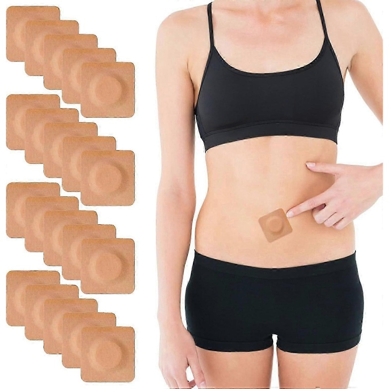 Castor Oil Belly Button Patch 40 Pieces Castor Oil Patches Castor Oil Patch
