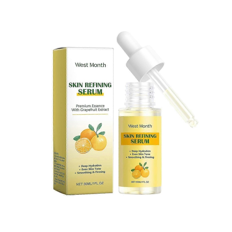 Grapefruit Facial Essence - Moisturizing & Firming Daily Serum with Vitamin E & Niacinamide