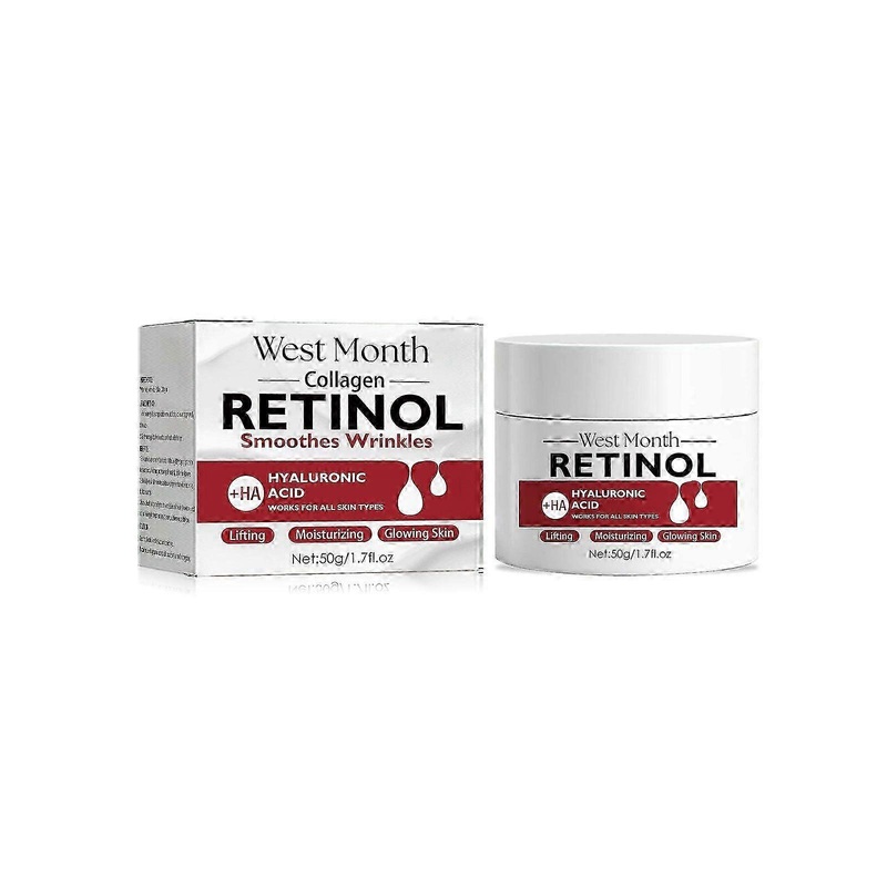 Retinol Firming Cream - Anti-Aging, Reduces Wrinkles, Moisturizes & Lightens Skin, 50g