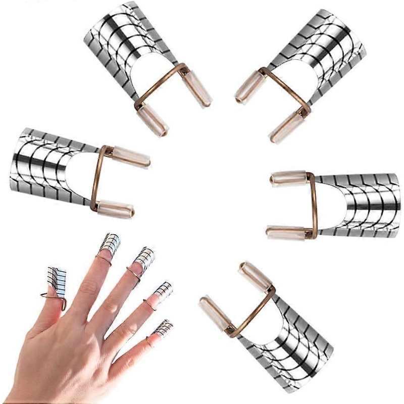 Reusable Nail Forms Beauty Art Accessories Extension Tool Manicure Guide Nail Art Supply Home Salon Nails