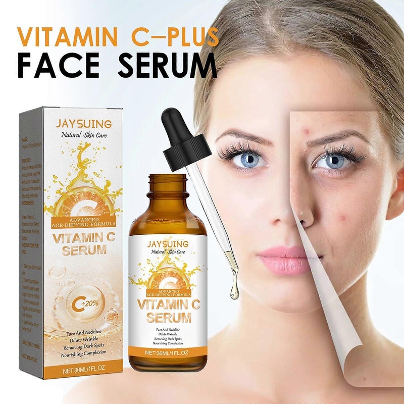 Vitamin C Anti-Aging Serum - Brightening, Hydrating, Reduces Wrinkles & Fine Lines, All Skin Types