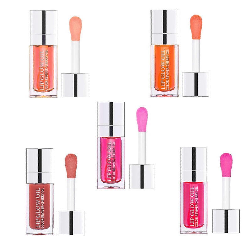 Women's moisturizing lip oil plump lip gloss moisturizing lip gloss transparent lip balm care stick nourishing
