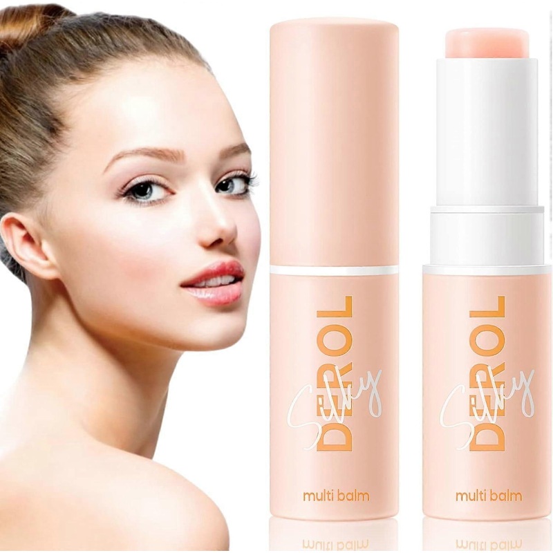 Wrinkle Multi Balm,Anti-aging Multi-moisture Balm Stick for Diminishing Face,Lip & Eye Wrinkles, Natural Smell,Dry Skin Hydrating