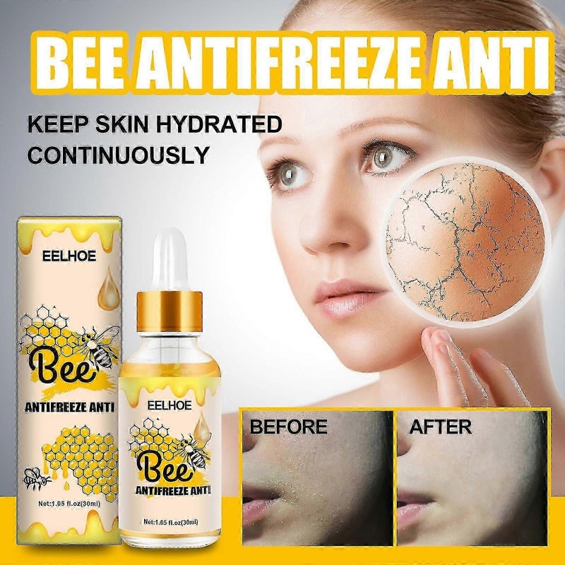 bee antifreeze anti nectar anti-chapped serum strengthens skin, moisturizes and soothes facial care
