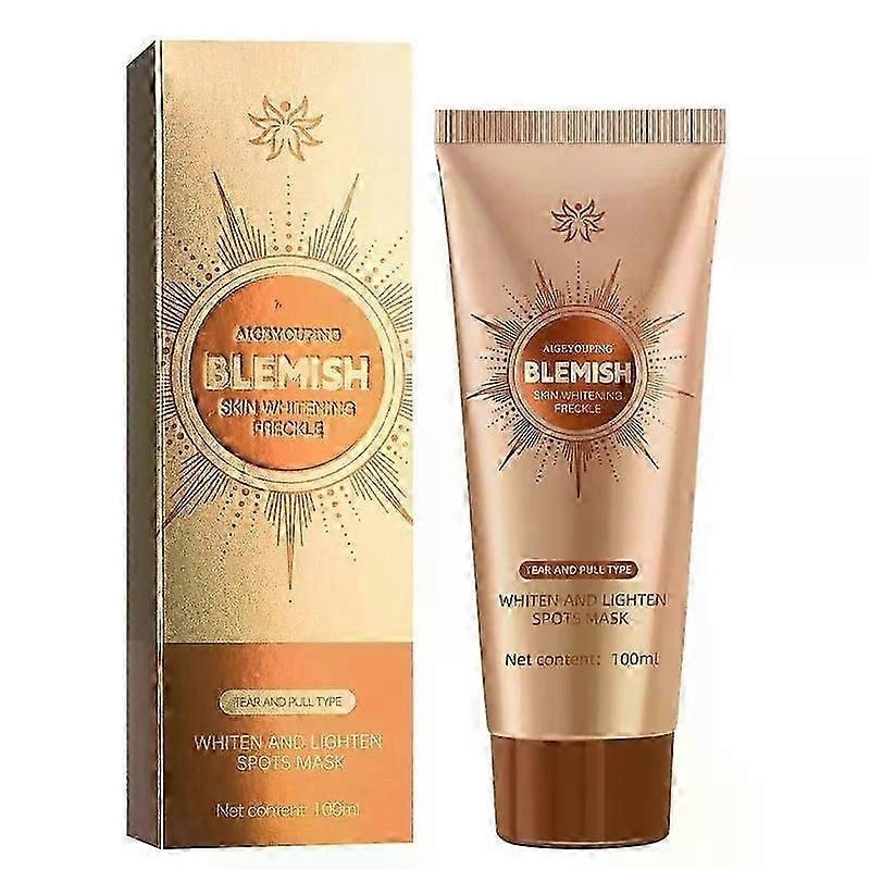 Dark spot removal face mask for all skin types