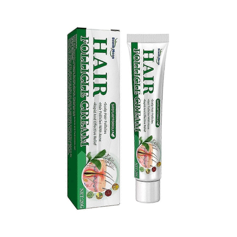 Hair Follicle Cream for Scalp Treatment and Anti-Itching, UK Folliculitis Relief Ointment