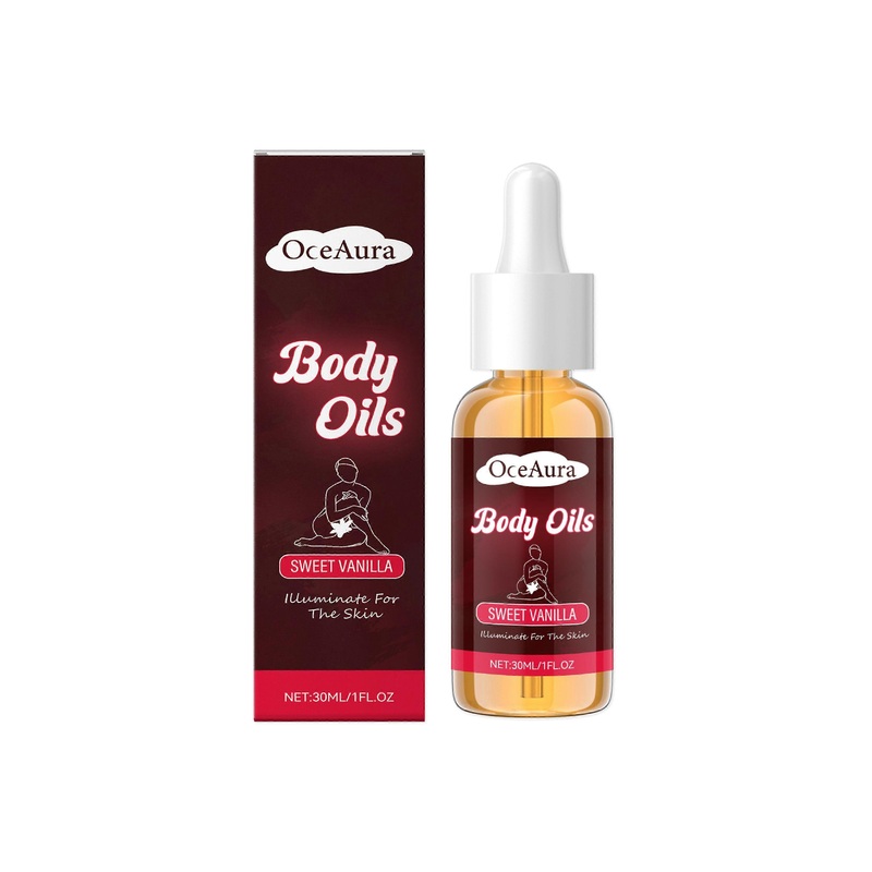 Vanilla Essential Oil - Moisturizing Body Oil for Dry Skin, Soothing Fragrance, 30ml