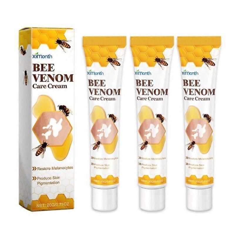 1/2/3PCS Vitiligo Treatments Cream Portable Anti-itch Body Care Cream for Skin Care 20G