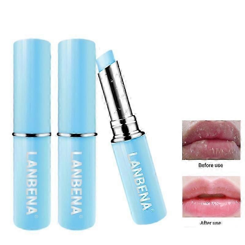 3Pcs LANBENA Hyaluronic Acid Lip Balm Lip Plumper Lips Moisturizing Reduce Fine Lines Relieve Dryness Protection Lip