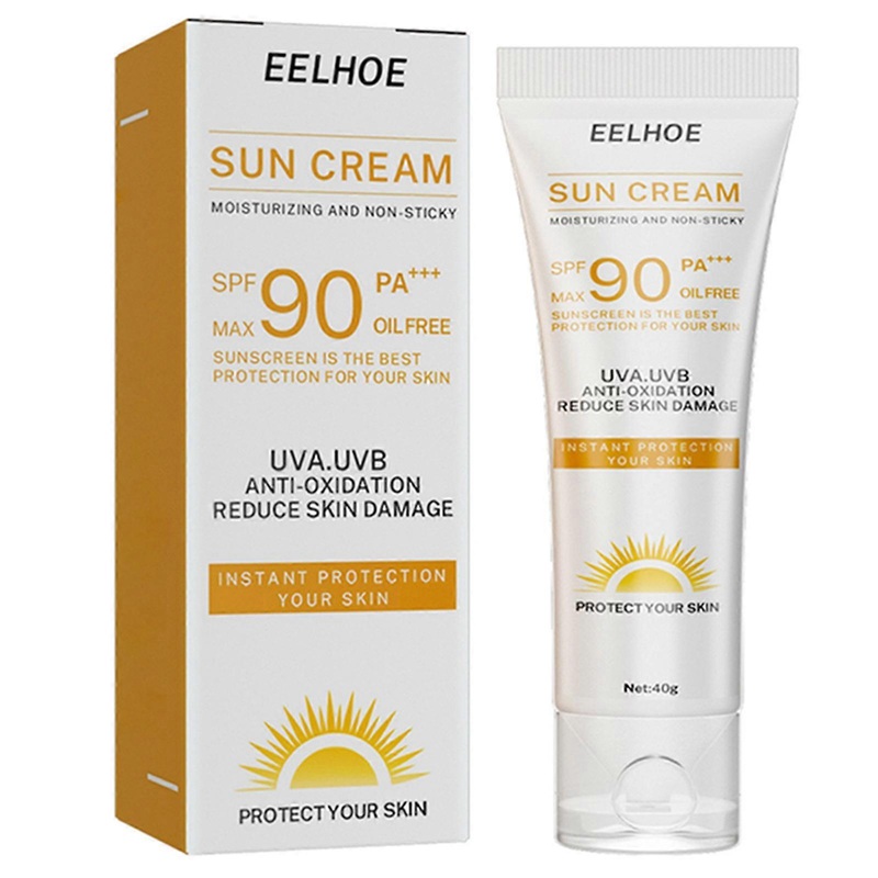 40g Instants Protection Sunscreen SPF90 Natural Moisturizing Isolation Cream UV Protection Lotion for Face Body Skin Care
