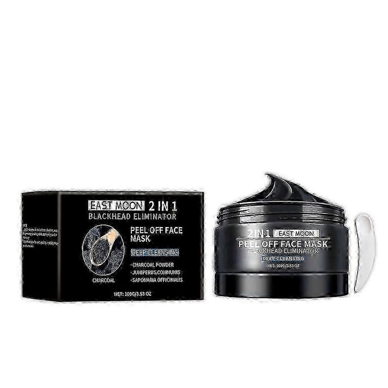 East Moon Bamboo Charcoal Cleansing Mask Mild Skin Cleaning Cutin Blackhead Moisturizing And Nourishing Skin Care Clay Mask