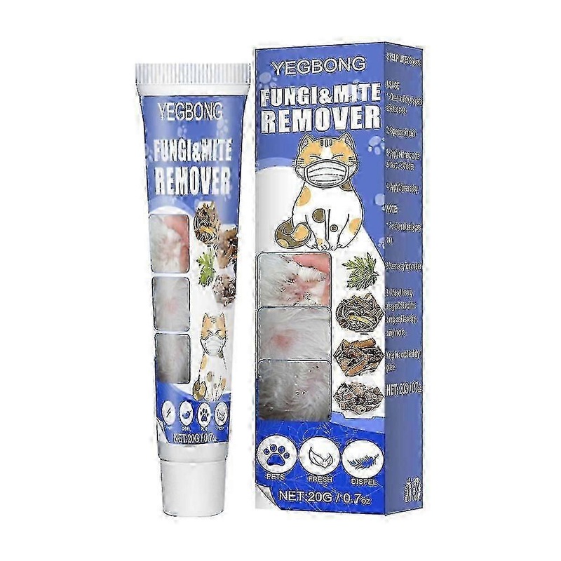 Pet Skin Cream Treatment Ringworm Mites Anti-Itch Treats Infections Pet Care Anti-itch Dermatitis Sterilizing Clean Repair