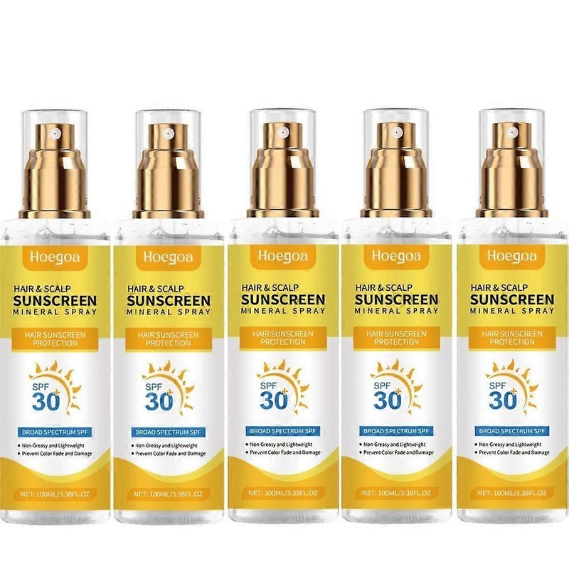 Scalp Protection Spray SPF30 100ml Sunscreen Scalp Hair Mist Broad-Spectrum UVA/UVB Sunscreen Spray