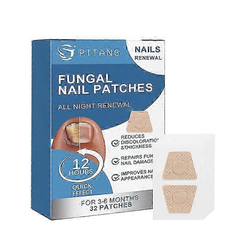 Toenail Fungus Treatment, Nail Repair Patches , Foot Patch, Treatment for Restores Damaged Nails and Appearance of Discolored
