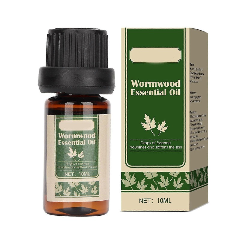 10ml Wormwood Essential Oil Natural Anti Cellulite Nourishing Body Scraping Massage Oil LZFR