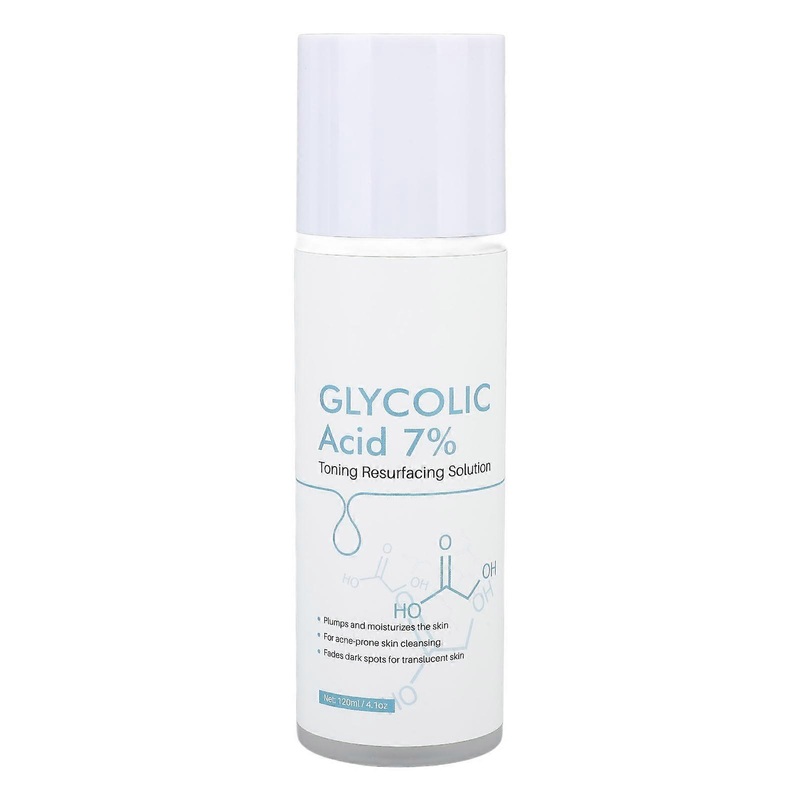 120ml Glycolic Acid 7% Toner Hydrates Shrink Pore Reduces Skin Blemishes Face Toning Solution