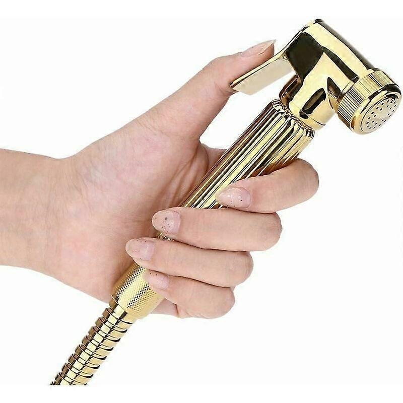 1pc-boosted body cleaner-gold three-piece set (copper spray gun)