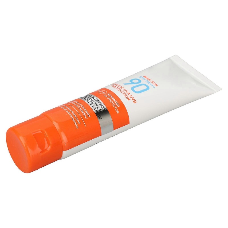 50ml Sunscreen Lotion Moisturizing UVA UVB Protection Sunscreen Lotion for Body Arm Thigh