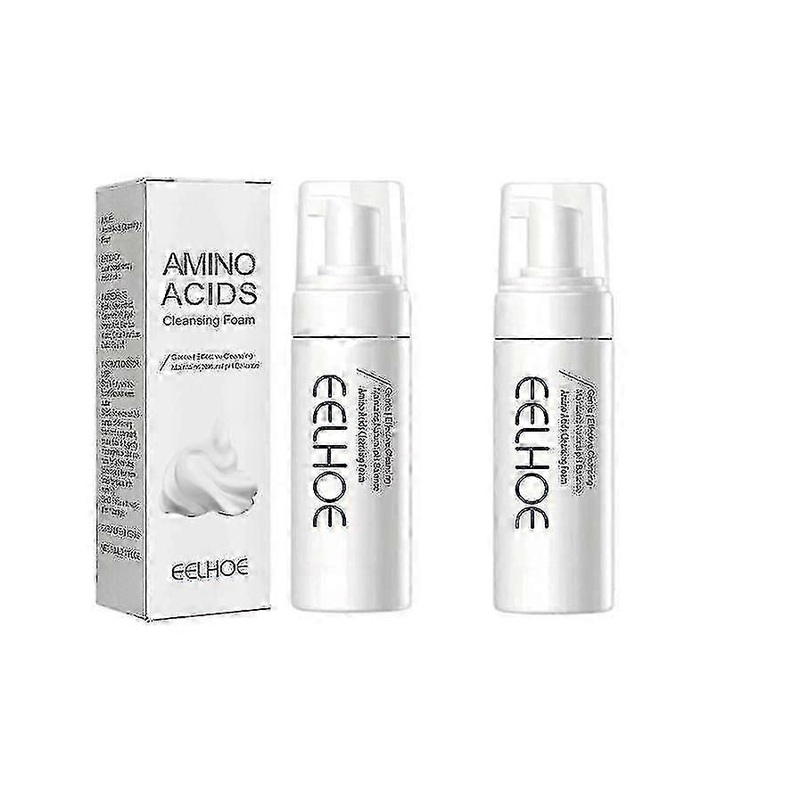 Eelhoe Amino Acid Cleansing Foam Gently Cleans, Removes Blackheads, Lightens Acne Prints, Moisturizes And Tightens Pores