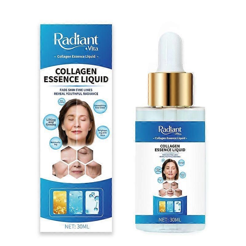 Face Serum, Collagen Boost Anti-Aging Serum, Anti Aging Serum, Reduce Wrinkles, Hyaluronic Acid Serum for Face for All Skin Types, 30ML