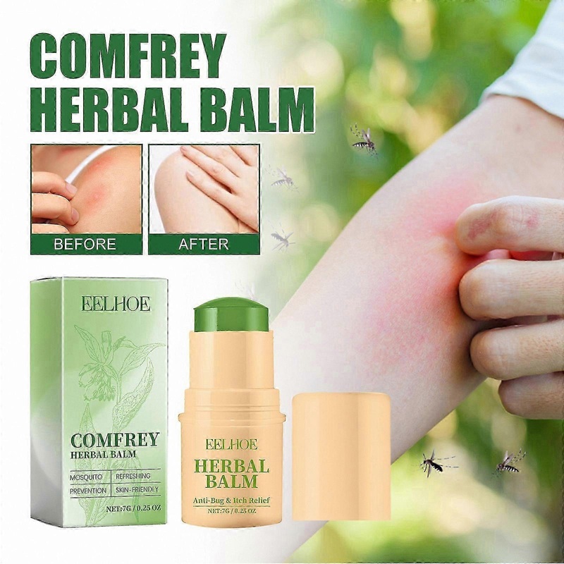 Herbal Balm with Comfrey for Anti-Itch & Refreshing Relief, Lithospermum Cooling Cream for Soothing Comfort