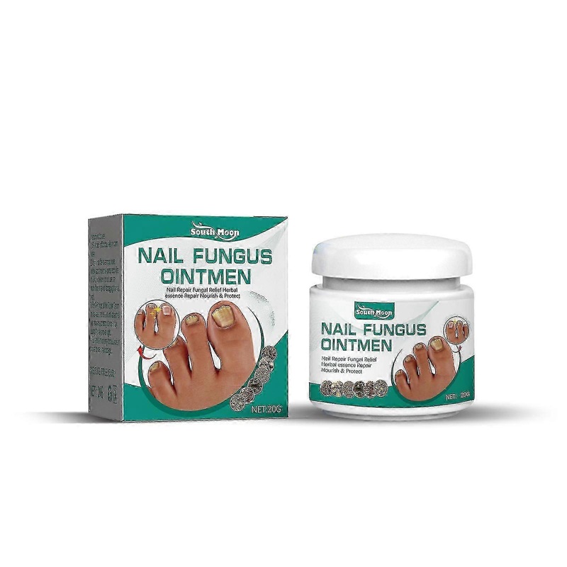 South Moon Grey Nail Cream 20g Thickened Bright Nail and Grey Nail Repairing and Soft Nail Cream Hand and Foot Nail Burnout Treatment
